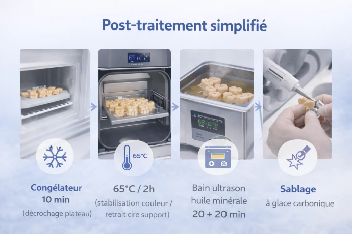 process imprimante 3D